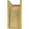 Ekena Millwork 9"W x 18"D x 18"H Classic Olympic Rough Cedar Woodgrain TimberThane Corbel, Primed Tan CORUR09X18X18OLYRCPR - alternate 5